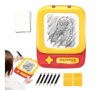 Table à dessin pour enfants, planche à griffonner pour enfants, table à dessin graffiti dessin animé doodle pad, Apprendre le jouet éducatif pour l'écriture de tablette pour l'avion