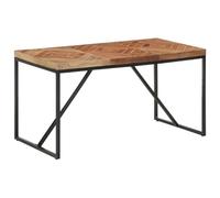 Table à dîner 140x70x76 cm Bois massif d'acacia et de manguier