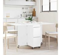 vidaXL Table à dîner 2 pcs 140 x 80 x 77 cm Bois d'ingénierie