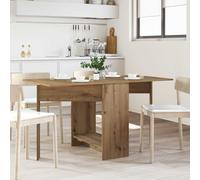 vidaXL Table à dîner en bois d'ingénierie moderne pour salon et maison
