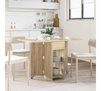 vidaXL Table à dîner 115 x 70 x 75 cm Bois d'ingénierie Bois Ancien, Table à Manger rectangulaire Moderne réglable, pour Maison, Cuisine, Salon, Pratique et Gain de Place