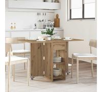 vidaXL Table à dîner 115 x 70 x 75 cm Bois d'ingénierie Bois Ancien, Table à Manger rectangulaire Moderne réglable, pour Maison, Cuisine, Salon, Pratique et Gain de Place