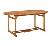 Table à dîner de jardin 180x90x75 cm Bois d acacia solide