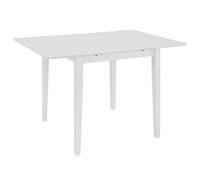 Table à Dîner Extensible Blanc MDF Salle à Manger Cuisine Repas Maison vidaXL