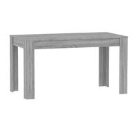 Table à dîner - ZERONE - Sonoma - 140x74,5x76 cm - Bois d'ingénierie - 6 places