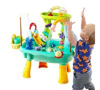 Table À Eau Pour ,Jouet plage estival | Ensemble D'Activités Sensorielles Pour - Pour Préscolaires Jardin Terrasse Plage Camping Crèche Maison Salle De Bain Salle De Jeux Vacances Anniversaire