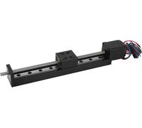 table à glissière linéaire de 150 mm de course en alliage Mini vis en forme de T de haute précision Platine linéaire monorail pour axes X Y Z