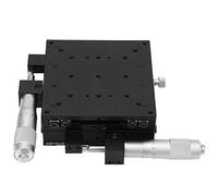 Table à glissière manuelle micromètre SEMY100-AS, étage linéaire de rouleau croisé de plate-forme de bordage pour la charge de résistance de 140 * 100 * 100 * 40mm