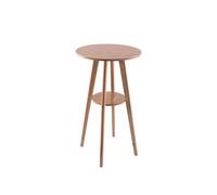 Table à Hauteur de Bar Table de Bar combinée, Table Haute, Ronde en Bois Massif, Loisirs for la Maison, Simple et Moderne