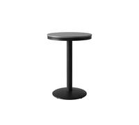 Table à Hauteur de Bar Table de Bar Ronde Rock Board Haute for la Maison, Table for Salle Billard Loisirs, Convient aux cafés, Bars, Salons