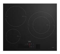 Table a Induction BEKO HII63405MT 3 plaques de cuisson Noir Noir G