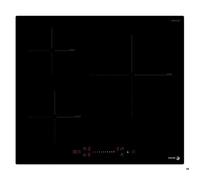 Fagor Table de cuisson à induction FAI3537 60 cm 3 feux 6600 W noir G