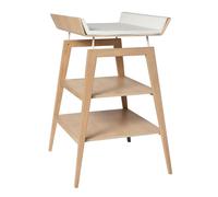 Table à langer avec matelas Linea Chêne