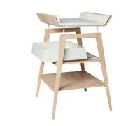 Table à langer avec matelas Linea Hêtre