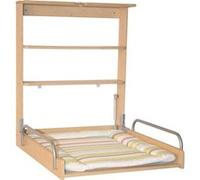 roba Table à langer murale Dschungelbaby bois naturel 79,5x63x76,5/19 cm