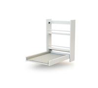 - Table à langer murale rabattable avec matelas EAZY en bois