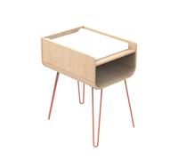 Table À Langer Pieds Métal - Bambin Marron/orange TU