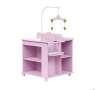 Table à langer poupon poupée Twinkle Stars Princess rangement bois jeu TD-0203AP