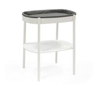 Table à langer Stokke Sleepi, Blanc - Permet des positions latérales et face au parent - Coussin inclus