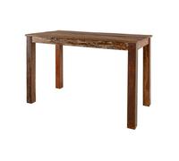 Table à manger 120x60 Bois de récupération laqué Multicolore NATURE OF SPIRIT N° 125