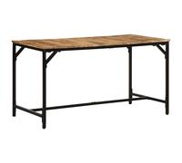 Table à manger 140x70x75 cm bois de manguier massif brut vidaXL