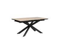 Table à Manger Extensible Effet Bois "Boot" 160-240cm Naturel