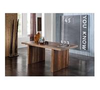 Table à manger 200x100cm - Bois massif de palissandre laqué - DUKE #101