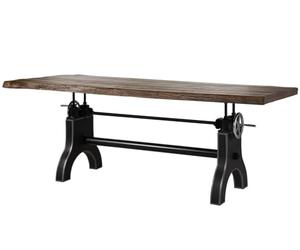 Table à manger 220x100x80-101 Manguier huilé Bois naturel MANCHESTER #103