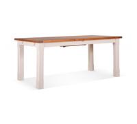 Table à manger 8 places bois blanc -