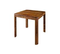 Table à manger 80x80 Palissandre ciré Noisette TORONTO N° 257