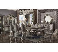 Table à manger & 8x chaises Salle à manger Set Garniture Table Chaise Tables Baroque