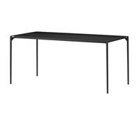 AYTM Table de jardin Novo 160x80cm noir LxLxH 160x80x72cm
