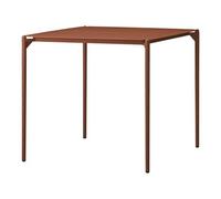 AYTM Table de jardin Novo 80x80xcm pain d'épices LxLxH 80x80x72cm