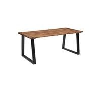 Table De Salle À Manger Bois D'acacia Massif 180x90 Cm