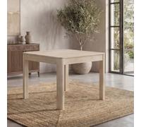 Table à manger bois massif 80cm Table de bistrot cuisine pour 4 pers. carrée