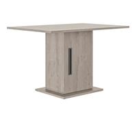 Table à manger - Boston - Rectangulaire - Pied fut - 6 personnes - L 120 x P 80 x H 76 cm - Gami