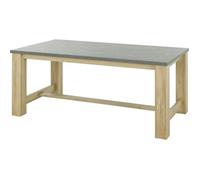 Table à manger - Broceliande - Rectangulaire - 8 personnes - L 192 x P 97 x H 77 cm - Gami