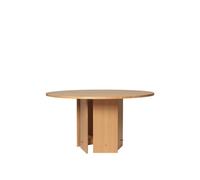 Ferm Living Table à manger Aukko Ø 140cm naturel HxØ 140x75cm