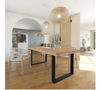 Table à manger CANTAL 200x100 - 10 personnes / Chêne massif