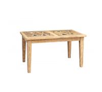 Table À Manger Country Shabby Rectangulaire Ou Carrée Solide Bureau Taverne Salle De Réunion Fumeur Multicolore