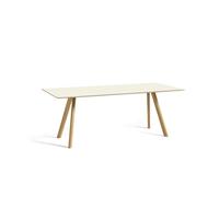 Table à manger CPH30 L200 Chêne/ Blanc cassé