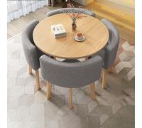 Table à Manger de Cuisine Moderne Ensemble pour 4 avec chaises Table et Chaise de Petit-déjeuner de Petit-déjeuner pour des Meubles Simples de Bureau ou de Salle de conférence Octopus Feet