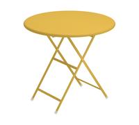 Table à manger de jardin pliable Arc en Ciel Ø 80cm HxØ 74x80cm