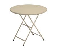 Table à manger de jardin pliable Arc en Ciel Ø 80cm HxØ 74x80cm