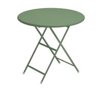 Table à manger de jardin pliable Arc en Ciel Ø 80cm HxØ 74x80cm