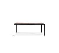 Table à manger de jardin signature porto 155cm - Marron aspect noyer - KETER