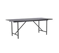Table à Manger Design "Astrid" 200cm Noir