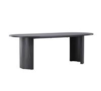 Table à Manger Design "Grundsund" 220cm Noir