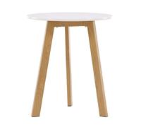 Table à Manger Design "Leonora" 65cm Blanc