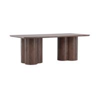 Venture Home - Table de repas 100 x 210 cm Olivia mocca Mocca G